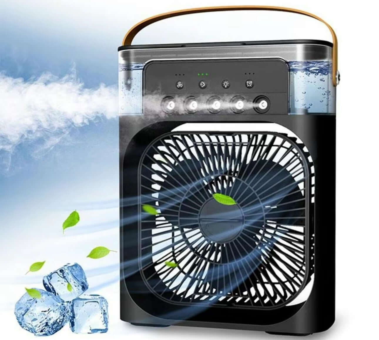 Portable 3-in-1 Air Cooler Fan – Mini AC for Room, Office &amp; Car | Fast Cooling + Humidifier | Ships from USA 🇺🇸 | TikTok &amp; Amazon Hot Seller!